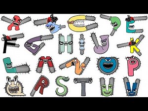 Alphabet Lore but is all a chainsaw man! (A-Z Full version)