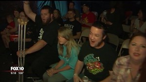 PARTY HARD WRESTLING: It's a different kind of wrestling, for the non-typical wrestling crowd. Matt Galka - Fox 10 Phoenix went to Downtown Mesa to learn what exactly is Party Hard Wrestling (Viewer Discretion Advised) FULL LINK: http://bit.ly/2rYBJRh | FOX 10 Phoenix