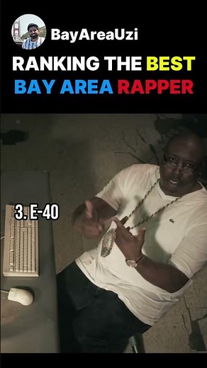 Ranking The BEST BAY AREA Rappers #shorts