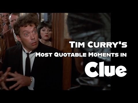 Tim Curry’s Most Quotable Moments as Wadsworth in Clue (1985)