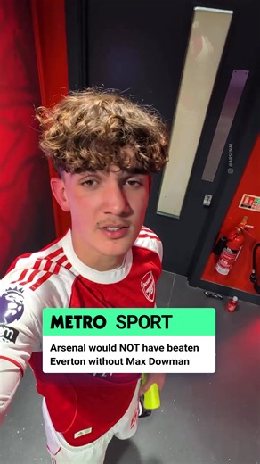 Arsenal’s secret weapon 👀 Max Dowman became Arsenal’s youngest ever Premier League goalscorer against Everton in their 2-0 win, but he also: Attempted the most dribbles, created the second most chances, won the second most fouls, and won man of the match. #maxdowman #arsenal #premierleague #everton #mancity