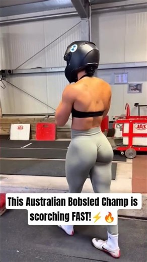 This Australian Bobsled Champ is scorching FAST!⚡️🔥