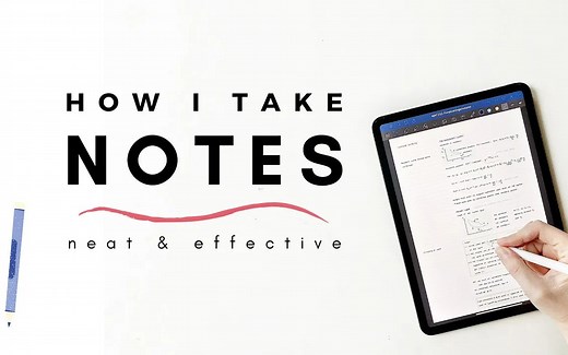 [英字|studytee]最新最全面的学霸笔记方法分享