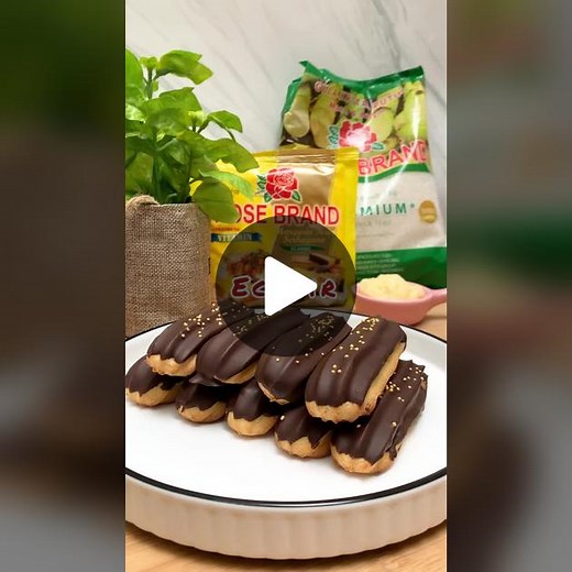 Resep Eclair Coklat Praktis dan Lezat