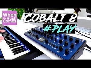 Modal Cobalt 8 synthesizer | Play (Cobalt8m sounds demo; Eventide Blackhole reverb pedal)