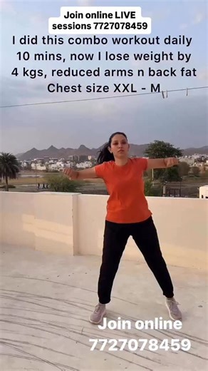 Best combo workout for beginner to reduce weight , upper body fat , chest size and arm n back fat Join online batch . 7727078459 Beginner 2 minutes 3 sets Advance 3 minutes 5 sets . Follow for more . #cardio #loseweight #weightloss #womenempowerment #womeninbusiness #womensupportwomen #getfit #homeworkout #homefitness #stayhome #workoutvideos #getstrong #strongwomen #homeworkouts #womenclothing #womenfitness #womenhealth #fitafterkids #igfit | Deepti Dhakar