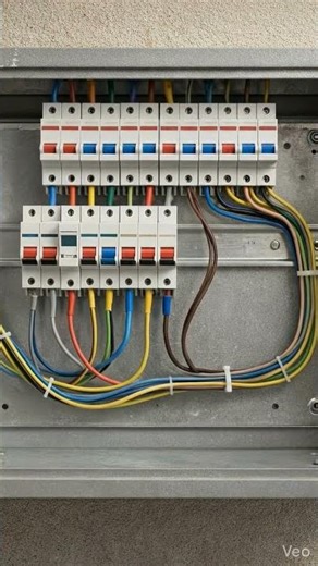 Perfect Distribution Board Connection #wiring #skills #mep