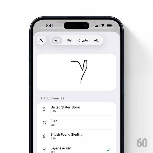 Currency Simple Converter Draw Symbol Interaction #Shorts