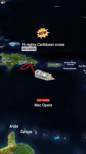 14 nights Caribbean cruise with Msc Opera