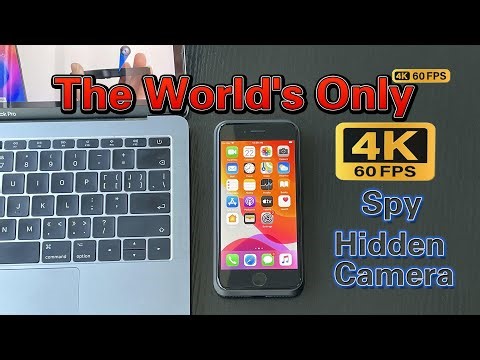 The world's only 4k 60FPS HD spy hidden camera, best hidden body camera