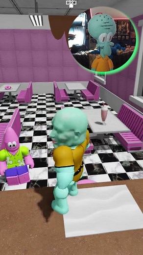 SQUIDWARD LOOK BEHIND YOU! #fyp #squidgame #spongebob #spongebobsquarepants #squidward #fy #fypシ #fypage #squidwardtentacles #gaming #comedy #roblox #scary #sml #supermariologan #jeffy #jeffysml #jeffy_puppet