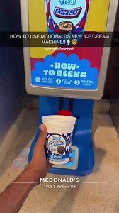 8.8K views · 34 reactions | MAKING OREO MCFLURRY #mcdonalds #icecream #mcflurry | Rowheim Farooqui | Facebook