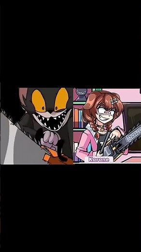 Teeth (mad) FNF MOD Toms Basement Show 1945 tom×Holofunk korone #tomsbasementshow #fnf #Holofunk