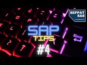 ¿Cómo visualizar el código de una transacción en el menú SAP? - SEPPAT Tips 2021