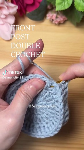 Learn Front Post Double Crochet Techniques Easily