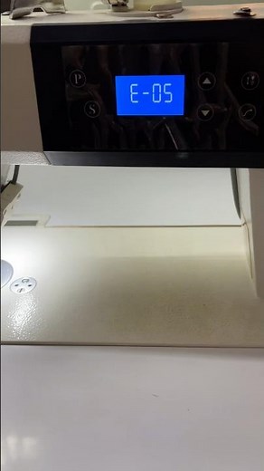 How to fix E-05 error on any type of Auto oil Sewing machine #sewinghacks #sewingtutorial