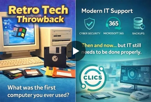 #techthrowback #retrotech #itsupport #businessit #tuesdaythoughts #thenandnow | Chris Smith