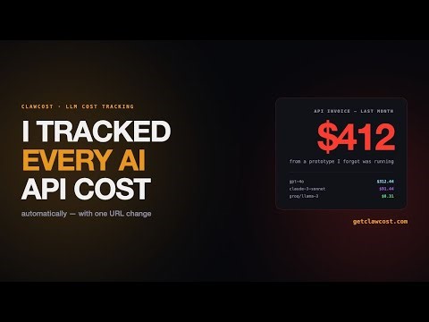 I Tracked Every LLM API Cost Automatically (One URL Change)