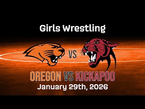 Girls Wrestling: Oregon vs Kickapoo (1/29/26)
