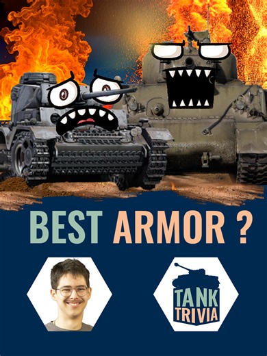 The best armor | Tank Trivia Test your tank knowledge! Which tank has the best frontal armor: the T-34-85, the Panzer III Ausf. L, or the M4A3 Sherman? Share your best guess in the comments. Prove you're a true tank expert! #tank #trivia #history