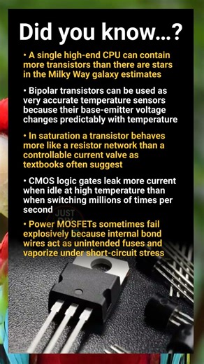Transistor facts that completely change how you see electronics