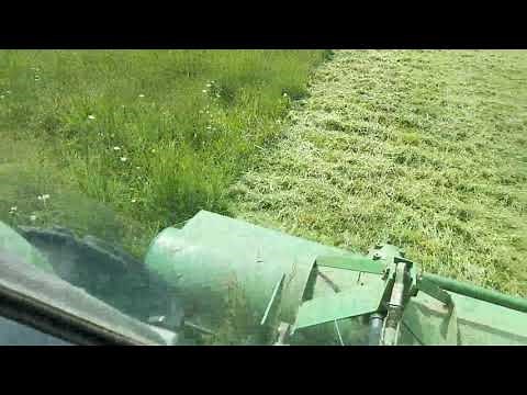John Deere 390 flail mower. 6310 tractor