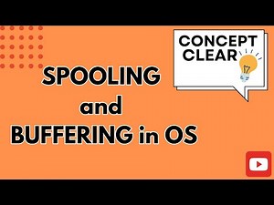 SPOOLING and BUFFERING in OS Explained with Real Life Example