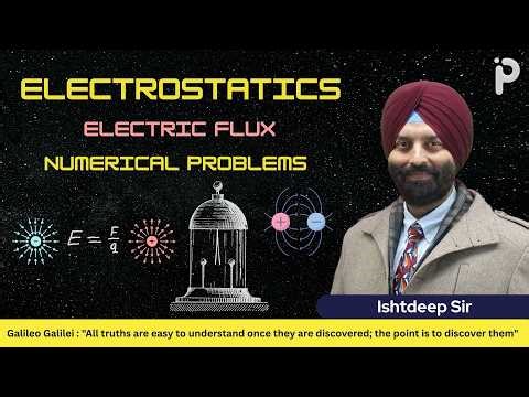 Electric Flux - Numerical Problems (Assignment) - Ishtdeep Sir - Class 12 - Physics