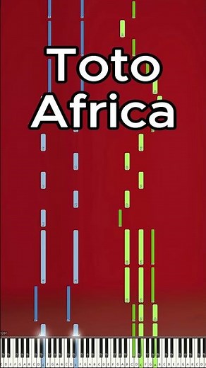 Toto - Africa - Piano