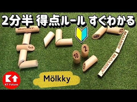 簡単ルール【２分半でわかる】モルック🔰