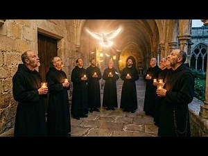 Gregorian Chants for the Holy Spirit | Benedictine Monks Gather Beneath the Divine Light