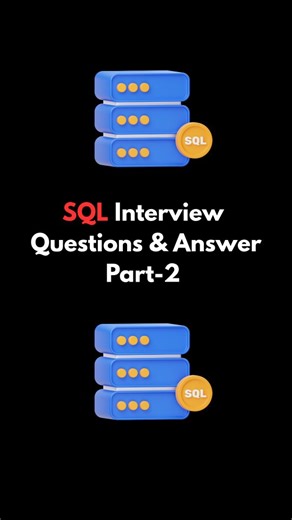 EduAshthal on Instagram: "SQL Interview Questions & Answer part-2 ⁉️ . . 🗣️ Share with job seekers ✅ . . 👉 Follow us for daily learning ✅ @eduashthal . . Tags: #eduashthal #sqlquestions #sqlinterviewquestions #sqlinterview #sqlsubqueries #interviews #sqlinterviewquestionsandanswers #sqlconcepts #sqlfordataanalytics #sqlfordatascience #sqllearning #learnsql #sqldeveloper #developersjob #efficientprogramming #coderslife💻👓 #codetolearn #sqlvsmysql #technicalquestions #hrround #sqljoins #sqlquer