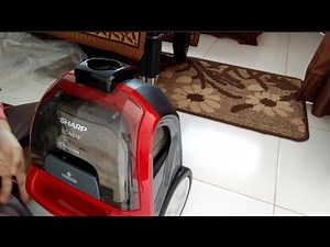 Beres-Beres Bersihkan Rumah - Penyedot Debu Mantap Sharp Vacuum Cleaner Beagless ECNS18BK Low Watt
