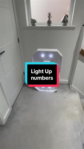 Light Up Numbers for Birthday Parties