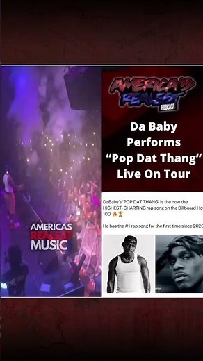 Da Baby Performs “Pop Dat Thang” Live On Tour