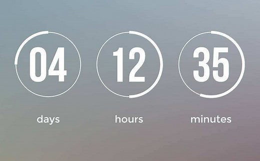 原生JS制作倒计时功能