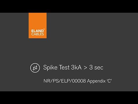 Eland Cables Spike Test