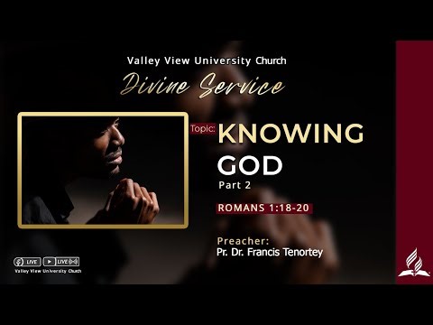 Valley View University Church at Worship 24/01/2026