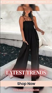 Smocked Wide Leg Jumpsuit