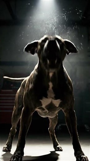 Full Angry Great Dane dog #GreatDane #AngryDog #DogWarning #GuardDog #BigDogEnergy #FierceBark