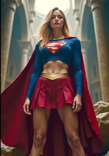 FIGHTING HER DEMONS #dcccomics #trending #aiart #tiktok #supergirl | supergirl