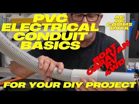 PVC Electrical Conduits Made EASY for DIY Success
