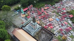Cemetery, Or Graveyard