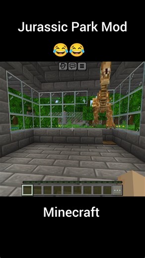 Minecraft Jurassic Park Mod 🦖 #gaming #minecraft #minecraftsurvival #minecraftshorts #minecraftpe