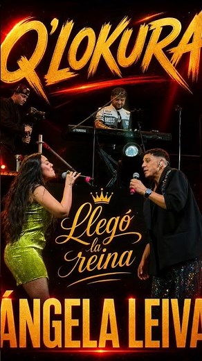 Quartet and Talent Night at the Movistar Arena! 🎤✨ Ángela Leiva with Q'Lokura live Love of M13r
