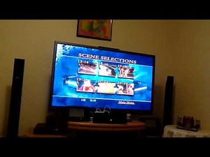 the Polar express (2005) Australian DVD menu walkthrough