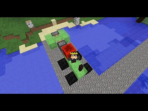 How To Make A Moving Train In Minecraft (Very Easy and No Mods) (Updated)