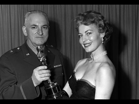 Ava Gardner presents Documentary Oscars in 1949
