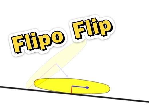【Flipo Flip】非圆形翻滚玩具的科普讲解视频