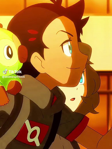 Nụ Hôn Tình Bạn - Satoshi & Serena Anime Scène | Pokemon
